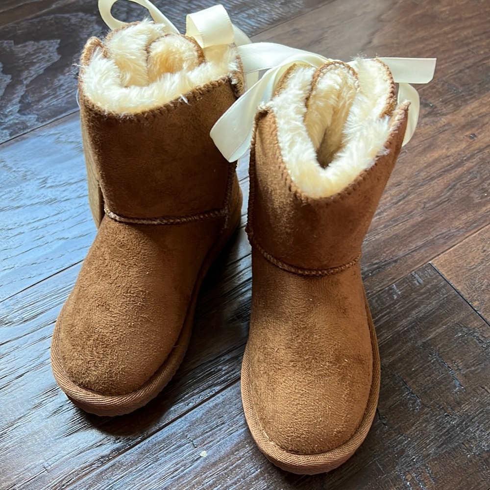 Fuzzy boots